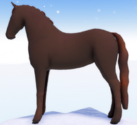 Roblox Wild Horse Islands 🐴 V1 Friesian 🤎 Chestnut Overo!