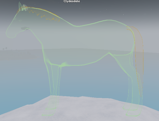 Wild Horse Islands Roblox Limited Valentine's '23 Paint Horse (Read Desc.)