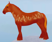 Pearl Sabino Clydesdale Wild Horse Islands (Download Now) 