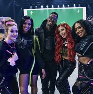 Nick Cannon, Justina Valentine, Vena E., Maddy Smith & B. Simone