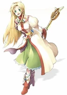 Cecilia in the prologue of in Wild Arms Alter Code: F