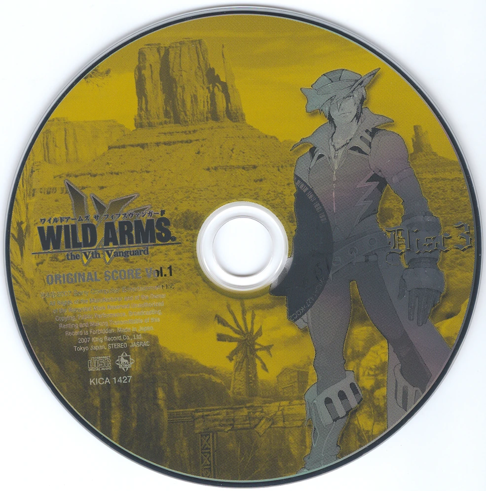 Wild Arms the Vth Vanguard Original Score Vol. 1 | Wild Arms Wiki