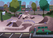 The Grinders' modified skate park