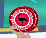 Ostrich disc