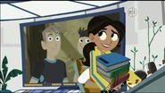 The Kratt brothers talking to Aviva