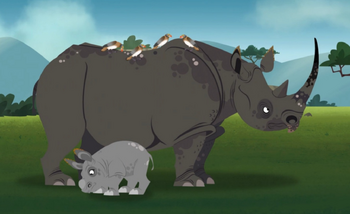 Black Rhinoceros | Wild Kratts Wiki | Fandom