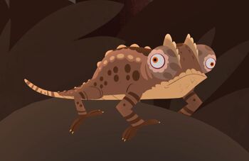 Brown Leaf Chameleon | Wild Kratts Wiki | Fandom