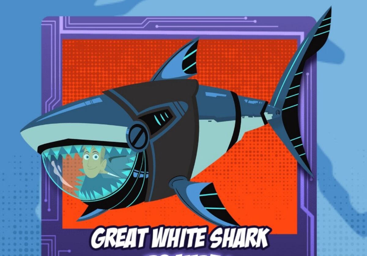 Great White Shark Power | Wild Kratts Wiki | Fandom