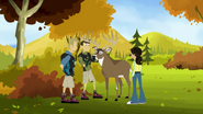 Buckaroo reuniting with the Wild Kratts