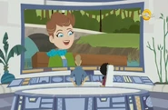 Mom Kratt is glad to see her son Martin.