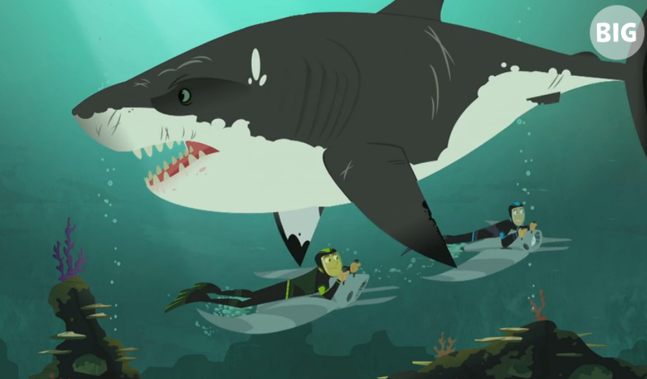 wild kratts predator vs prey shark week