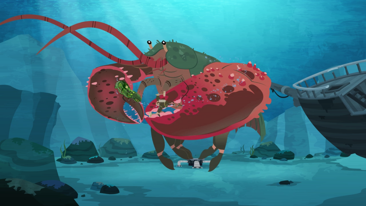 Last Largest Lobster | Wild Kratts Wiki | Fandom