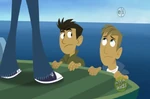 The Kratt brothers "wanna go down there and see battle."