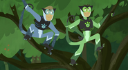 Spider Monkey Power Suits