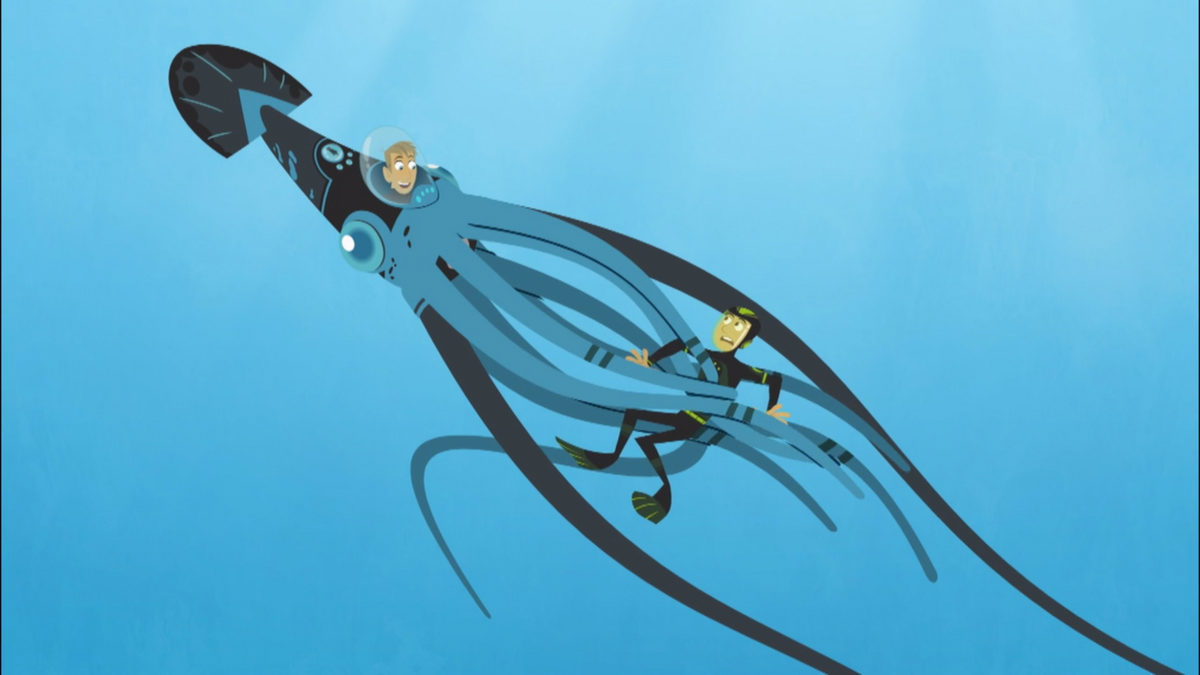 Giant Squid Power | Wild Kratts Wiki | Fandom