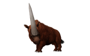 Test render of the Elasmotherium (brown variant)