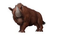 Test render of the Elasmotherium