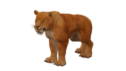 Test render of the Smilodon