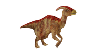 Test render of the male Parasaurolophus (pale variant)