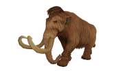 Test render of the Woolly Mammoth with brown tusks (yellow variant)