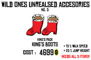 King's boots