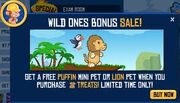 Lion bonus sale
