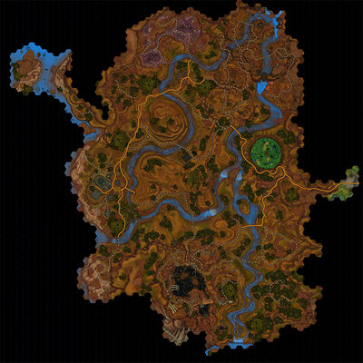 Deradune map