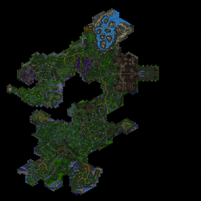 Wilderrun map