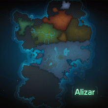 Map Alizar