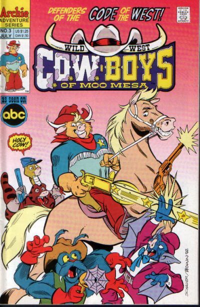 Wild West C.O.W. Boys of Moo Mesa Complete Art Kit
