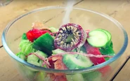 How to make a salad from possessed vegetables