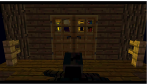 Hildegarde's hut as it appears in the combat episode.