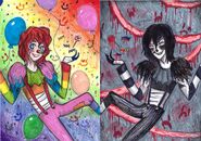 Rainbow laughing jack and laughing jack by nenebubbleelover-d7x8acd