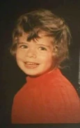 A young Grace. Debra Messing's actual childhood photos were used in the show.