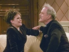"You and your daughter are both the same. Tall British men with moustaches that tickle when we kiss