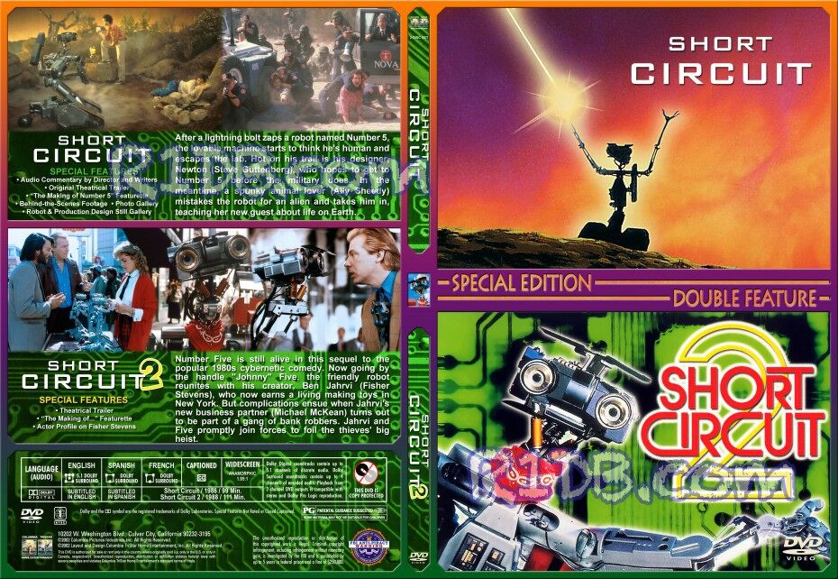 SHORT CIRCUIT 2 DVD