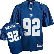 Reebok-New-York-Giants-92-Michael-Strahan-Blue-Team-Color-Replica-NFL-Jersey