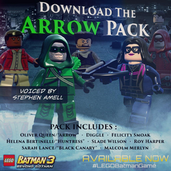 LEGO Batman 3 Beyond Gotham DLC Arrow Will k Sandbox Wiki Fandom