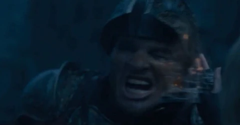 Infecred Keene, hurt by Elora's touch