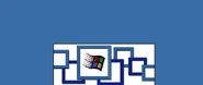 1999-2010 logo for Windows NT 5.0.C Server Family (Windows 2000 Server Beta 3).