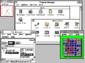 Windows 3.0 desktop screenshot.