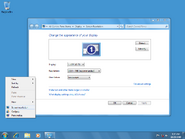 Windows 7 Screen Resolution menu