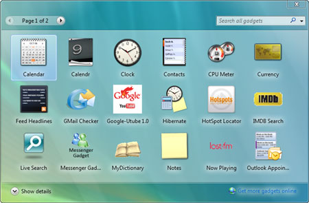 How to Work with Desktop Gadgets in Windows 7