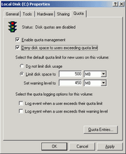 NT Quota Management