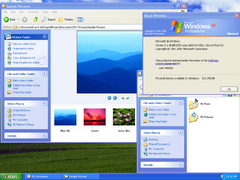 Windows xp desktop