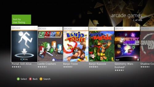 Xbox Offline Xbox Live Arcade Game Installers