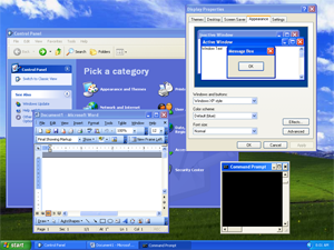 Windows XP Luna (Blue)