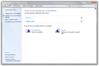 Action Center on Windows 7