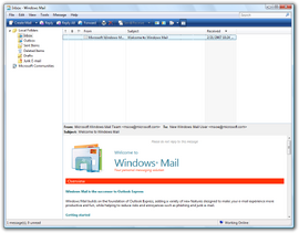Windows Mail Vista