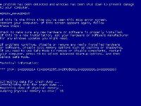 bill gates windows 98 blue screen